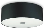 Ideal Lux Woody PL4 Πλαφονιέρα Οροφής Μαύρη από Μέταλλο