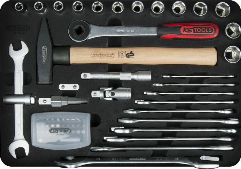 Ks Tools 1/4"&1/2" Tool Set for Plumping and Heating 911.0695 95τμχ