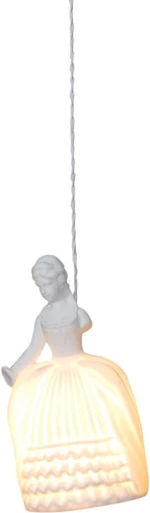 Home Lighting Κρεμαστό Φωτιστικό Μοντέρνο Μονόφωτο Λευκό