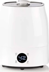 Nedis Humi120Cwt Humidifier 5.5 L Hygrometer Led Screen Timer