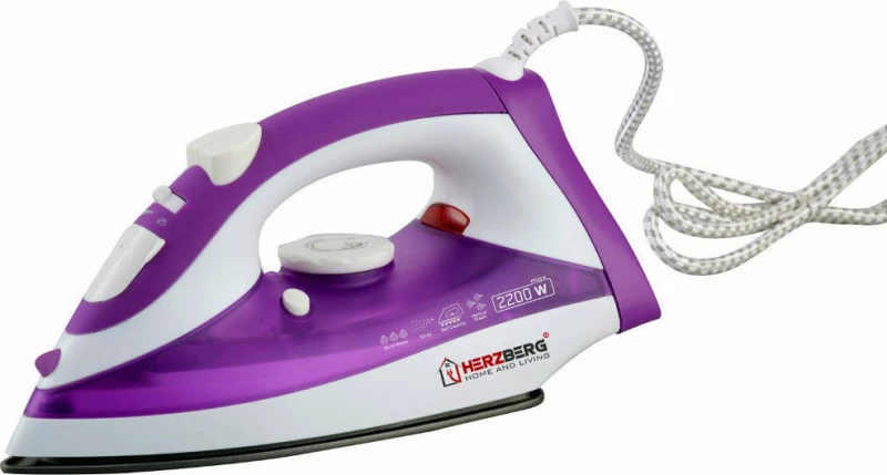 Herzberg HG-8036 Σίδερο Ατμού Μωβ
