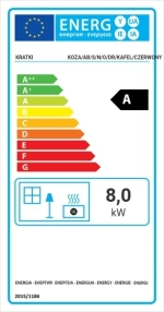 Kratki Koza/AB/S/N/O/DR/Kafel 8kW Κόκκινη