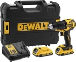 Dewalt DCD709L2T Κρουστικό Δραπανοκατσάβιδο Μπαταρίας 18V 2x3Ah