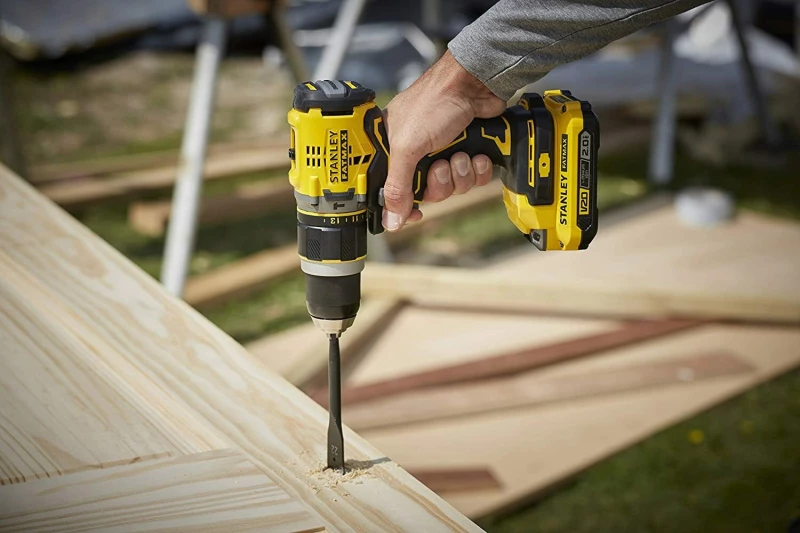 Stanley SFMCD721D2K Κρουστικό Δραπανοκατσάβιδο Μπαταρίας 18V 2x2Ah