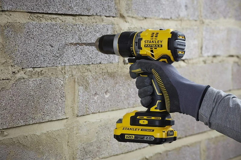 Stanley SFMCD721D2K Κρουστικό Δραπανοκατσάβιδο Μπαταρίας 18V 2x2Ah