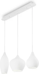 Ideal Lux SOFT SP3 Κρεμαστό Φωτιστικό Μοντέρνο Τρίφωτο Ράγα Λευκό