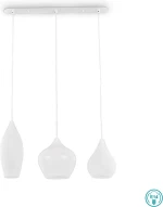 Ideal Lux SOFT SP3 Κρεμαστό Φωτιστικό Μοντέρνο Τρίφωτο Ράγα Λευκό
