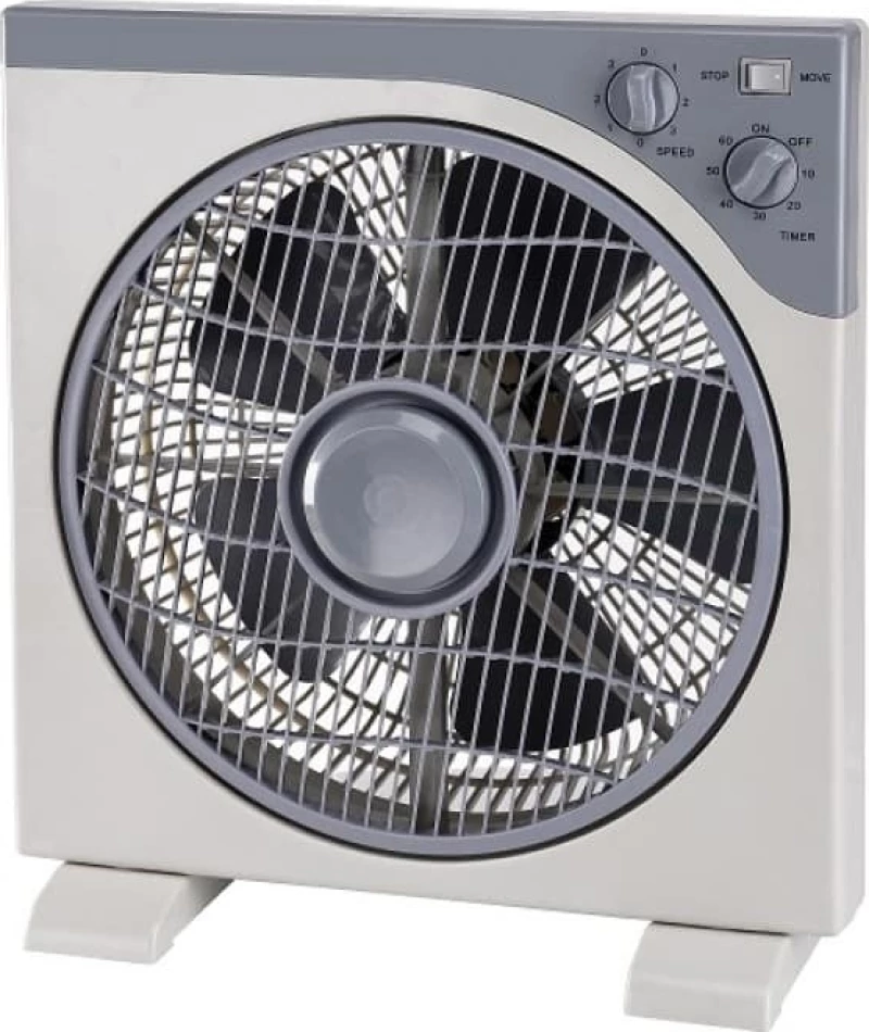 Jager ABF-1201 Ανεμιστήρας Box Fan 35W με Διάμετρο 30cm