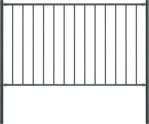 vidaXL Πάνελ Περίφραξης Ανθρακί 125x170cm 145214