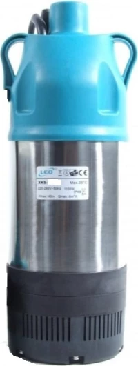 Lepono Lks-1102Se Υποβρύχια Αυτόματη Ηλεκτρονική Αντλία Πηγαδιών - Δεξαμενών 1.5Hp Leo Group