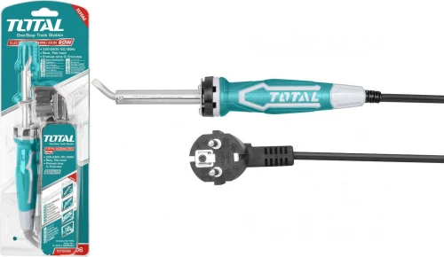 Total Κολλητήρι Ηλεκτρικό Total Σπαστή Μύτη 60W ( Tet2606 )