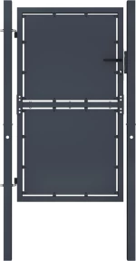vidaXL Πόρτα Περίφραξης Κήπου Ανθρακί 175x100cm 144521