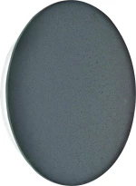 Viokef D300 Concrete Kyklos Φωτιστικό Τοίχου Μαύρο