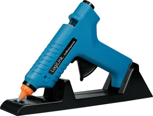Wz0052 Hot Glue Gun (Πιστόλι Σιλικόνης) Wireless, 80W With Station Blue Logilink