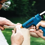 Wz0052 Hot Glue Gun (Πιστόλι Σιλικόνης) Wireless, 80W With Station Blue Logilink