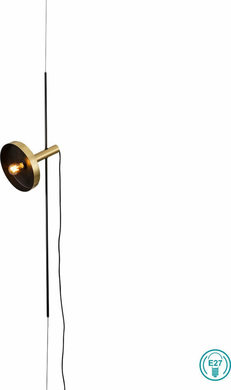 Faro Barcelona Whizz Φωτιστικό Δαπέδου Χρυσό με Ύψος 120cm