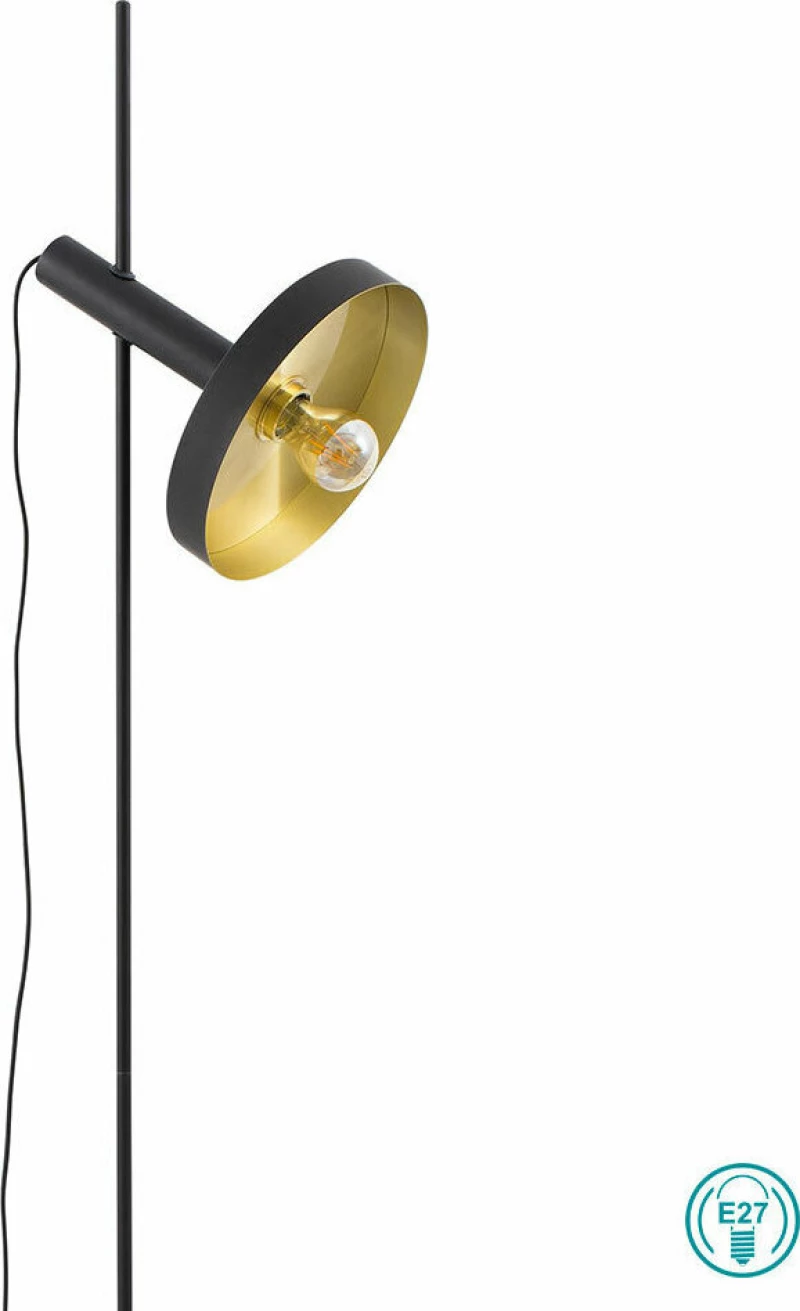 Faro Barcelona Whizz Φωτιστικό Δαπέδου Μαύρο με Ύψος 164cm