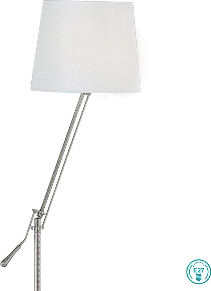 Ideal Lux Regol 014609 Φωτιστικό Δαπέδου Λευκό με Ύψος 163cm
