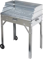 Thermogatz Ψησταριά Κάρβουνου 70x40cm Νο74 Γαλβανιζέ