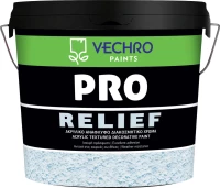 Vechro Relief Smaltoplast Λευκό 15lt