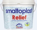 Vechro Relief Smaltoplast Λευκό 15lt