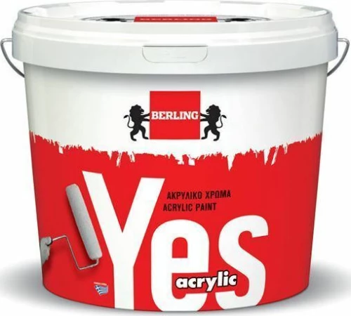 Berling Yes 100% Ακρυλικό Λευκό 9lt