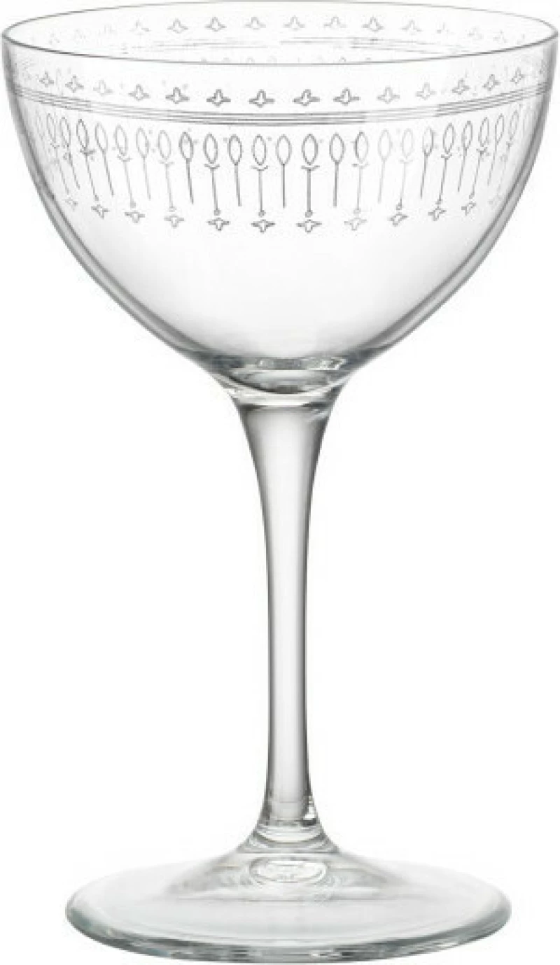 Bormioli Rocco Ποτήρι Κοκτέιλ/Ποτού Novec Γυάλινο Martini 230ml