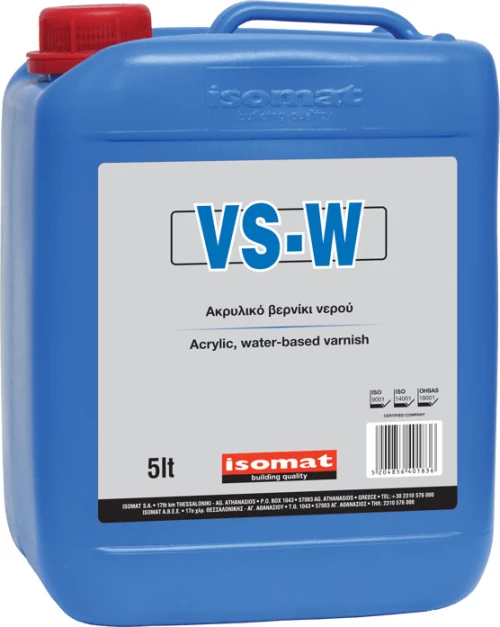 Isomat Βερνίκι VS-W 1lt Διάφανο