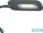 Fan Europe Φωτιστικό Γραφείου LED Γκρι LEDT-Darwin-Grey