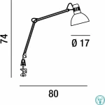 Φωτιστικό Γραφείου 4025/B White