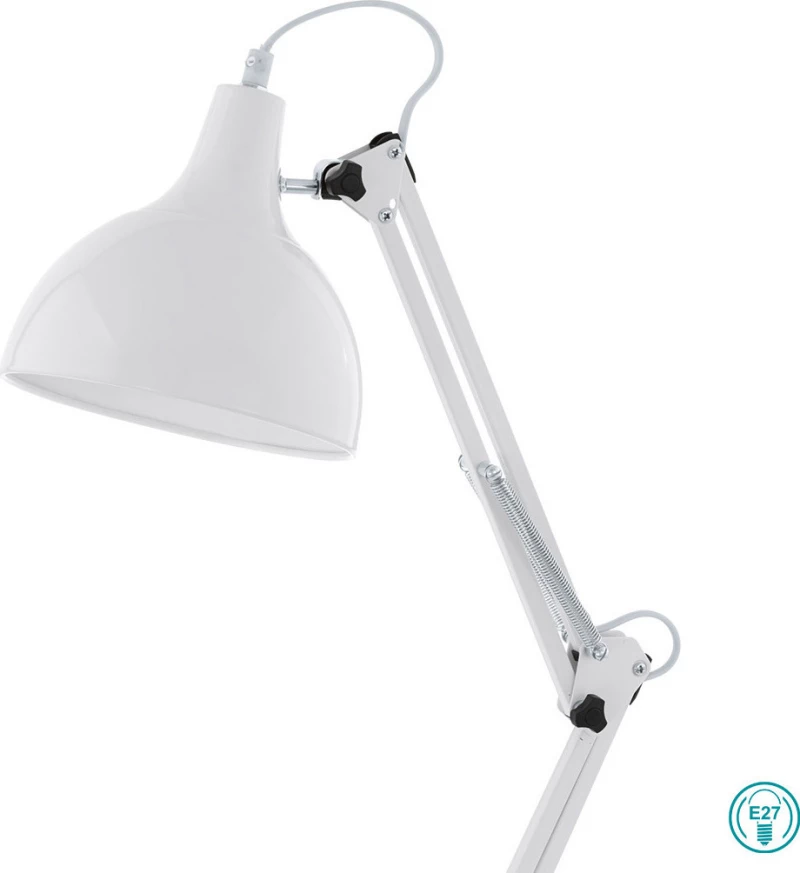 Φωτιστικό Γραφείου Borgillio 94699 White Eglo