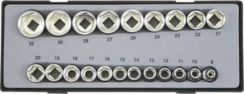 Force Σετ Καρυδάκια 1/2" T4212