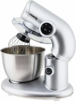HKoenig KM80 Κουζινομηχανή 1000W με Ανοξείδωτο Κάδο 5lt Silver