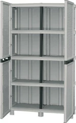 Δίφυλλη Ντουλάπα Concert Line C100/172 Πλαστική 100x39x172cm