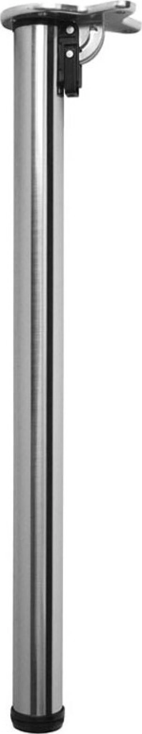 Πόδι Για Τραπέζι Σπαστό Marm Φ50 Νίκελ Ματ Ύψος 71cm