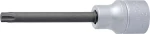 Καρυδάκι 1/2" Μακρύ για βίδες Torx TX25 Unior (612423)