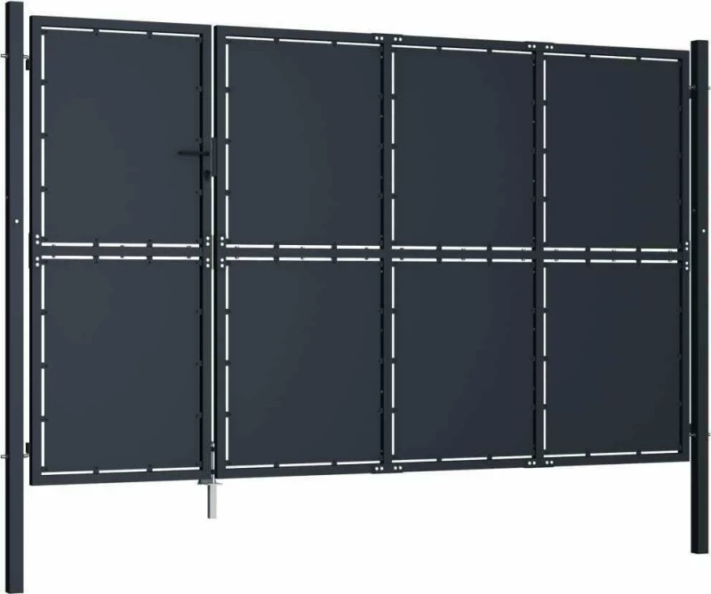 vidaXL Πόρτα Περίφραξης Κήπου 175x350cm 144539