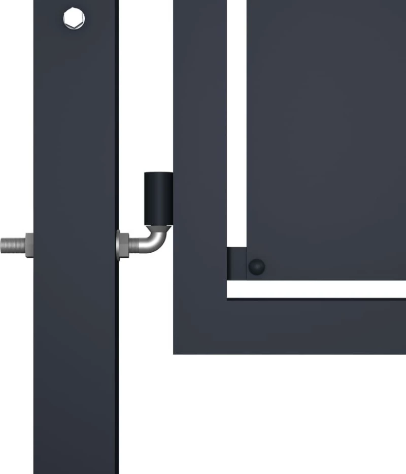 vidaXL Πόρτα Περίφραξης Κήπου 175x350cm 144539