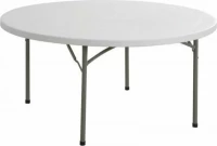 ΤΡΑΠΕΖΙ CATERING ΡΟΤΟΝΤΑ ΜΟΝΟΚΟΜΑΤΟ Ø152Χ74cm