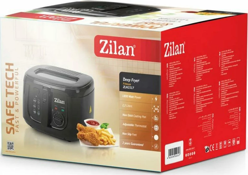 Zilan ZLN2317 Φριτέζα Λαδιού 2.5lt