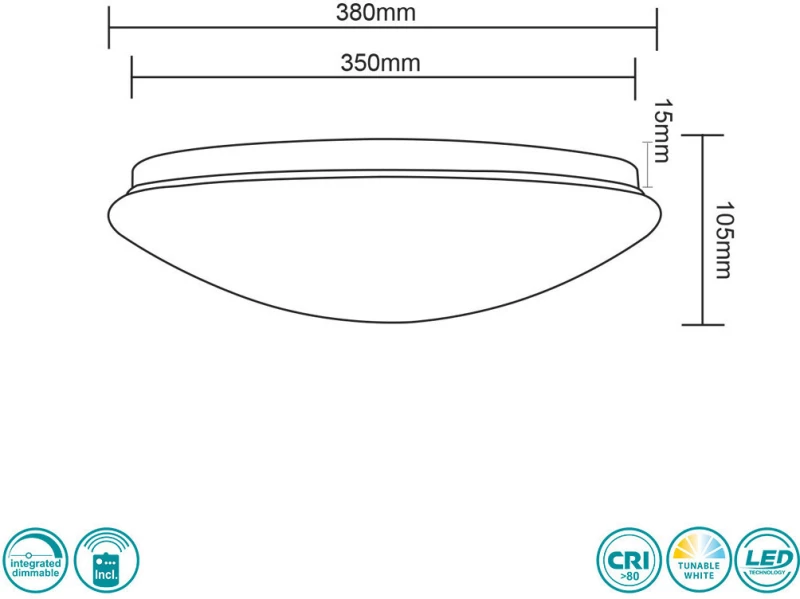 Trio Lighting Lukida R62961000
