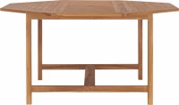 Τραπέζι Κήπου 150 x 150 x 75 εκ. από Μασίφ Ξύλο Teak