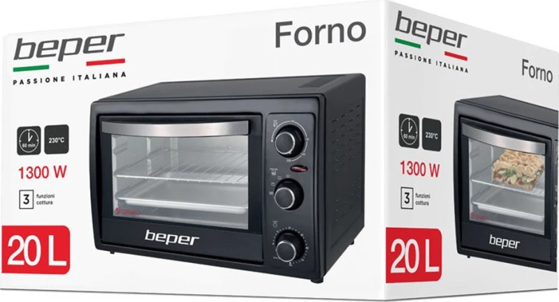 Beper 90.883 Φουρνάκι με Γκριλ 20Lt