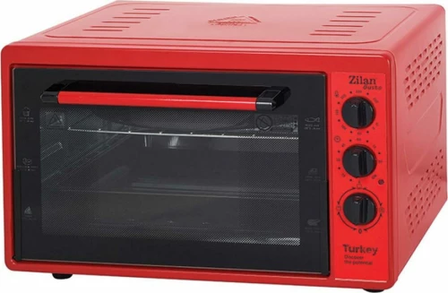 Zilan Ηλεκτρικός Φούρνος Κόκκινος 32L 1300W Zln5320-Red