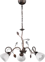 Trio Lighting Traditio Κρεμαστό Φωτιστικό Μοντέρνο Τρίφωτο Λευκό