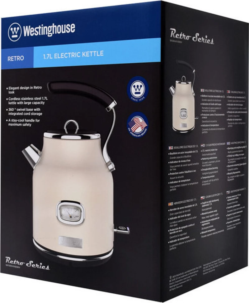 Westinghouse WKWKH148WH Βραστήρας 1.7lt 2200W