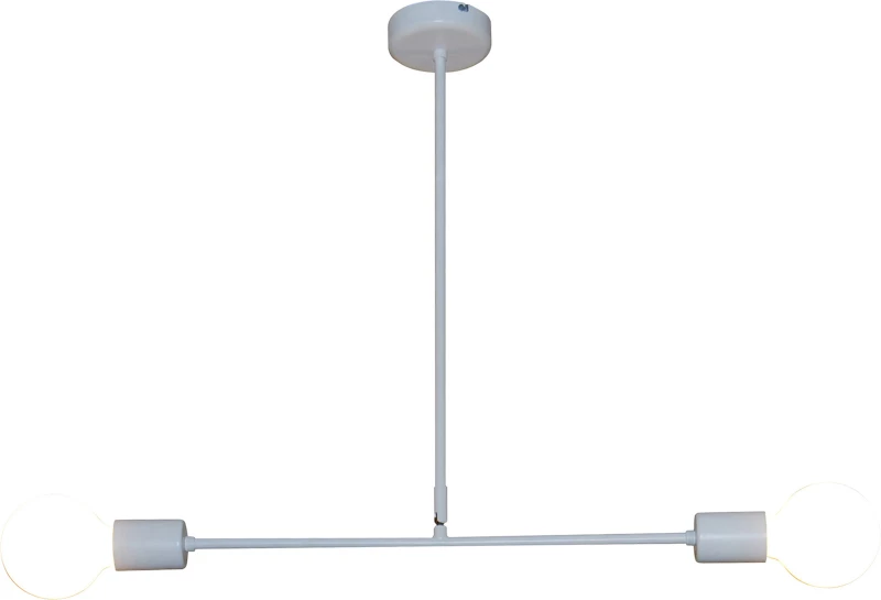 Home Lighting Rodney Κρεμαστό Φωτιστικό Μοντέρνο Δίφωτο Λευκό