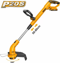 Ingco CGTLI20301 Χορτοκοπτικό Μπαταρίας Ώμου / Χειρός 3kg