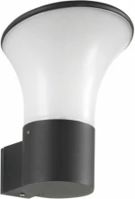 Φωτιστικό Τοίχου Ares/Nero AP Black Ondaluce