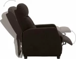 Πολυθρόνα Relax Σκούρο Καφέ 289821